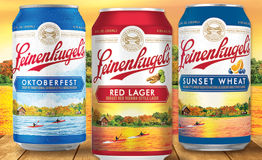 Oktoberfest, Red Lager, and Sunset Wheat