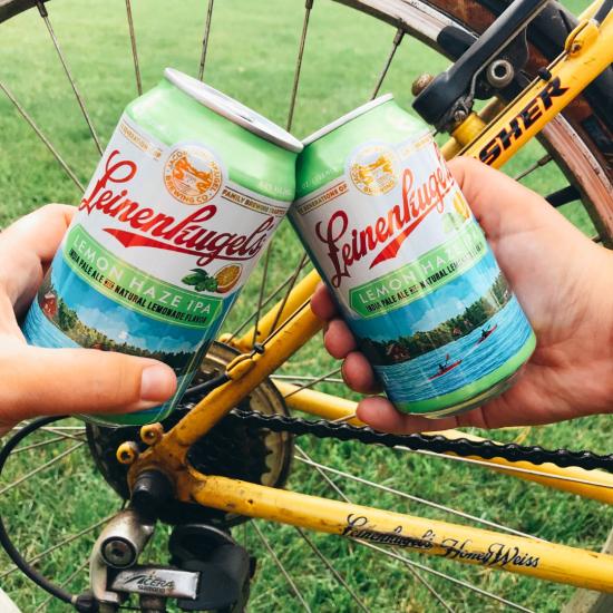Cheers to the first sip after a long ride 🚲